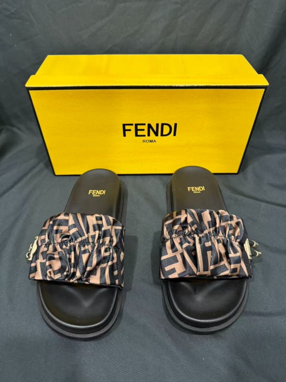Fendi Women's Brown Sandals